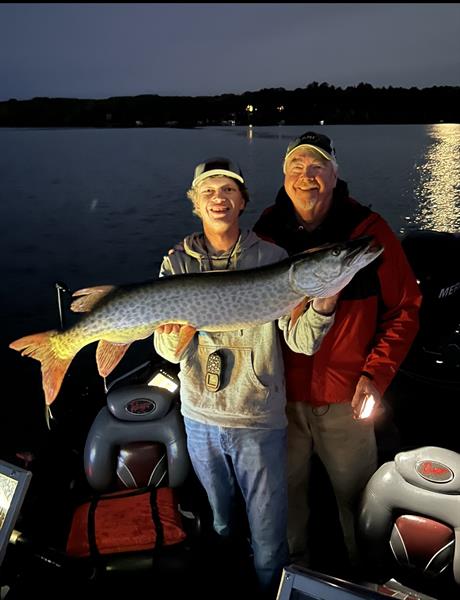 Night Muskie Fishing