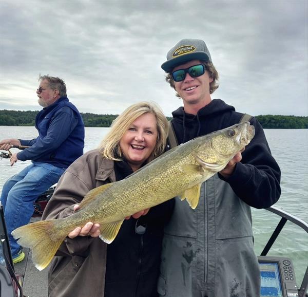 Sweet Walleye Catch