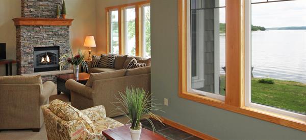 Interior photos of our Twin Homes (featuring three bedrooms).