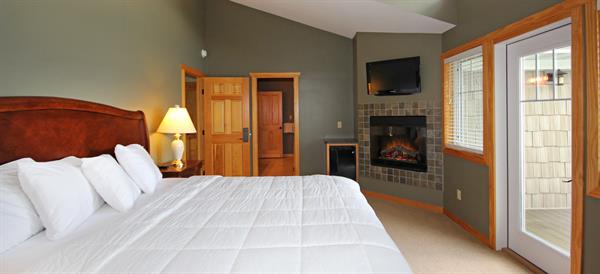 Interior photos of our Twin Homes (featuring three bedrooms).