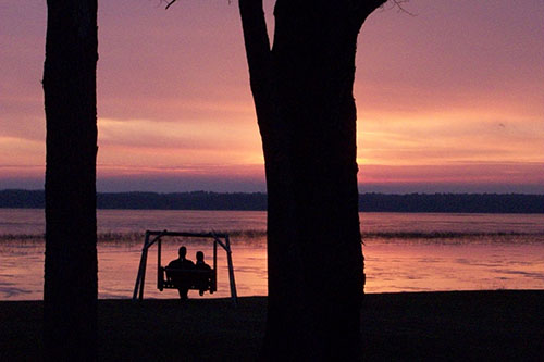 Sunsets Room Leech Lake Bed and Breakfast