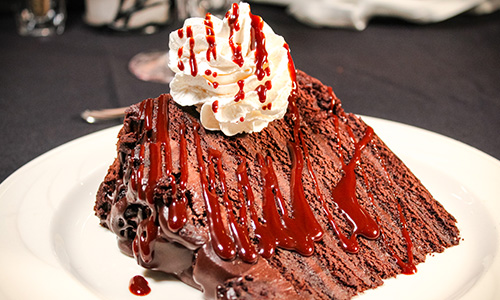 Copper Oak Steakhouse Chocolate Cake