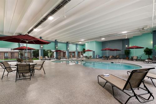 Relax in our large indoor pool!