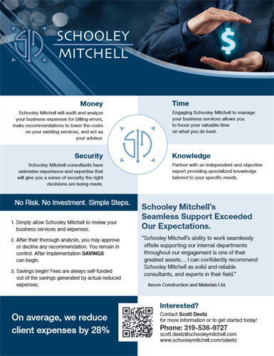 How Schooley Mitchell provides massive value to your business or organization