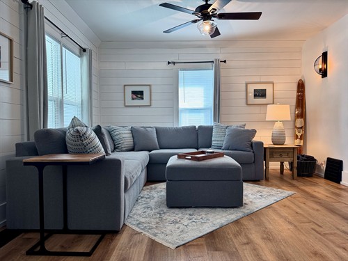 Comfortable, new furnishings