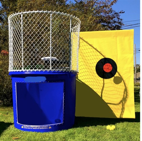 Dunk tank...need I say more? Great for community events and fundraisers!