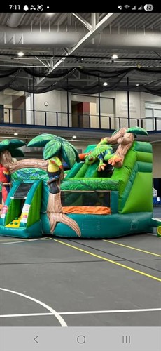 Jungle Bounce and Slide Combo