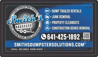 Smith's Dumpster Solutions LLC. Smith's Dumpster Solutions LLC.