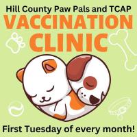 Paw Pals Monthly Low Cost  Pet Vaccinations and Spay and Neuter Clinic