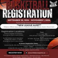 Basketball Registration 9/28-11/1