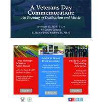 Veterans Commemoration Events at Hill College