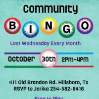 Community Bingo - Monthly at Homestead Nursing & Rehabilitation Hillsboro