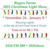 Rogers Farms Christmas Light Show