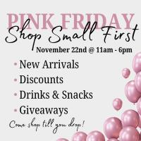 Pink Friday at Connor Creek Boutique