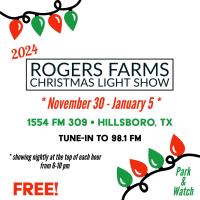 Rogers Farms Christmas Light Show