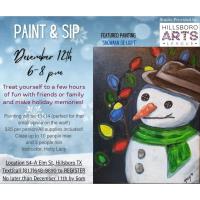 Holiday Paint & Sip