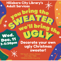 Ugly Sweater Decorating Class