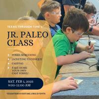 Junior Paleo Class at Texas Through Time