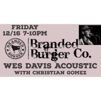 Live Music at Branded Burger 7-10 pm