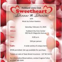 Hubbard Lions Club Sweetheart Dinner and Dance