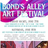 Bond's Alley Arts Festival - Downtown Hillsboro 2025