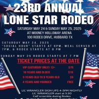 Lone Star Rodeo - Hubbard Texas 2025 Event