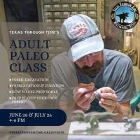Adult Paleo Class at Texas Through Time Museum