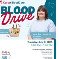 Blood Drive at Citizens National Bank of Hillsboro