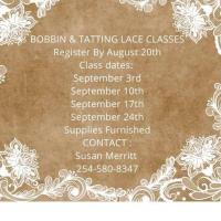 Riverplace Gallery Bobbin & Tatting Lace Classes