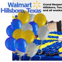 Walmart Hillsboro, Texas Grand Reopening Celebration and Ribbon Cutting
