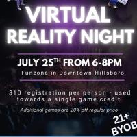 Virtual Reality Night At Funzone