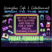 80's Party at Wrangler's Cafe and Entertainment