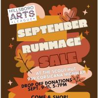 Two Day Rummage Sale - Hillsboro Arts League
