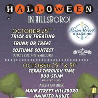Halloween in Hillsboro - Oct 25th and 31st 2025