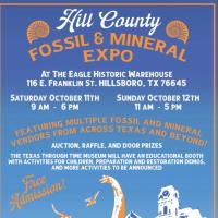 Hill County Fossil And Mineral Show
