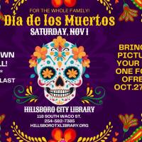 Dia de los muertos at Hillsboro City Library