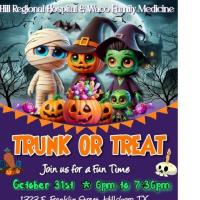 Hill Regional Hospital Trunk or Treat