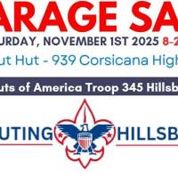 Boy Scouts Garage Sale Hillsboro TX