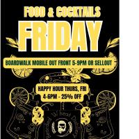 Food & Cocktails Friday At Bearded Wheat Distillery