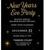 NYE Party at Timbers Court