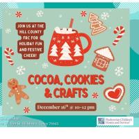 Cocoa,Cookies and Crafts