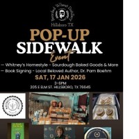 Pop-Up Sidewalk Event At Bearded Wheat Distillery