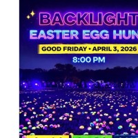 Backlight Easter Egg Hunt At Hillsboro City Park