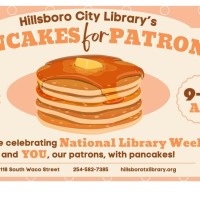 Pancakes for Patrons at Hillsboro City Library