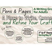 Pens and Pages-- A writing group for Adults Hillsboro Library