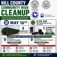 County Cleanup - Hill County Community Wide Cleanup
