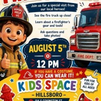 Meet a Firefighter at Kids Space Hillsboro Tx