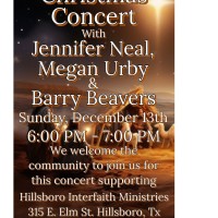 4th Annual Christmas Concert at First Methodist Church Hillsboro TX