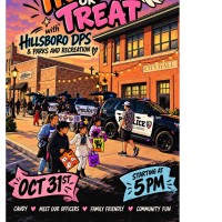 Trick or Treat with Hillsboro DPS