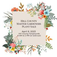 Plant Sale!  Hill County Master Gardeners